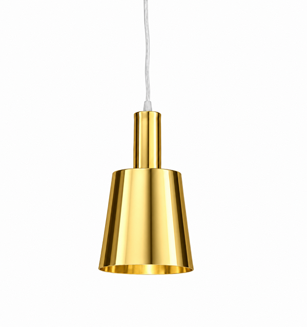 (Latão - Especiais) Pendente BRIDA Ø 15 cm Golden Art T760LT – Design Elegante