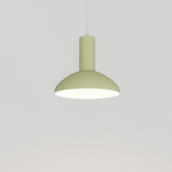 Pendente Dri com 1 Soquete GU10 em Pintura – Golden Art Iluminação Decorativa T2155-1PI