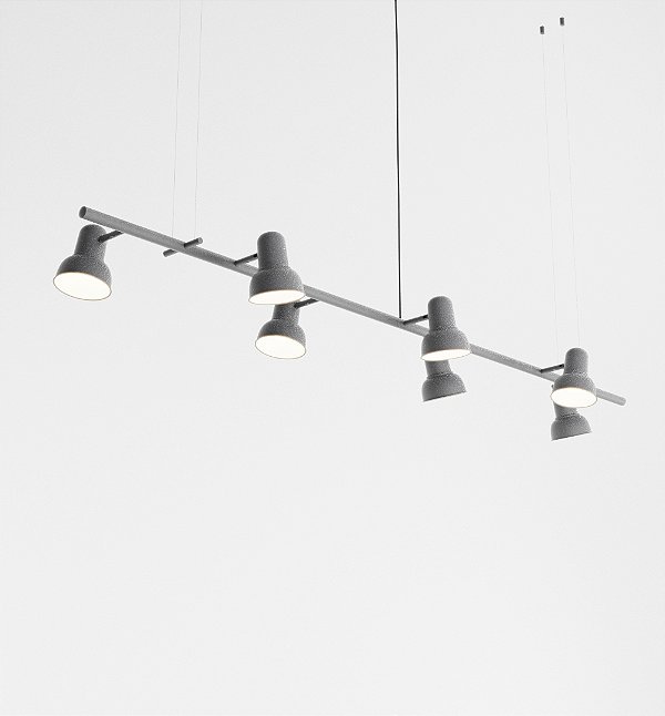 Pendente Escriba com 7 Soquetes E27 em Latão – Golden Art Iluminação Decorativa T1810-7LT