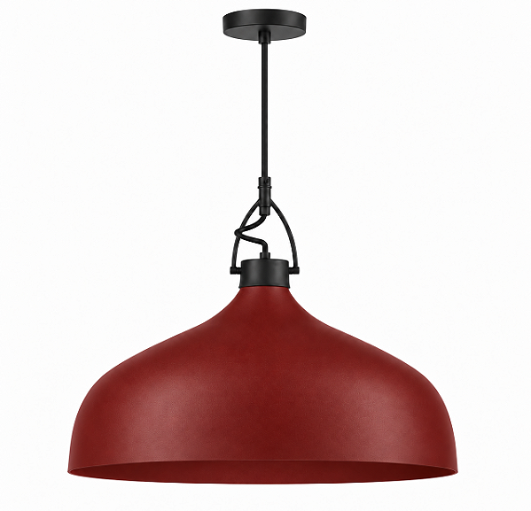 Pendente Factory Ø 46cm com Soquete E27 em Pintura – Golden Art Iluminação Industrial T982PI