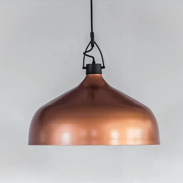 Pendente Factory Ø 46cm com Soquete E27 em Pintura – Golden Art Iluminação Industrial T982PI