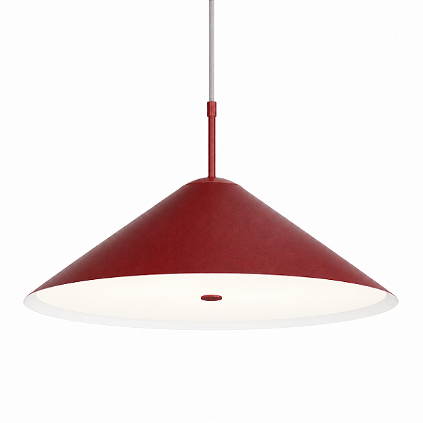 Pendente JADE com Cúpula de 42cm e Difusor Acrílico – Golden Art Iluminação T8830PI