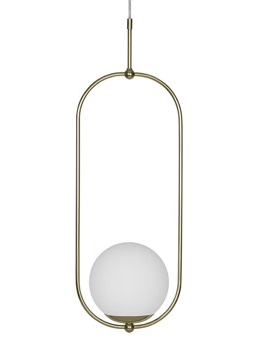 Pendente Moon em Pintura com Soquete E27 – Golden Art Iluminação Decorativa T2002PI