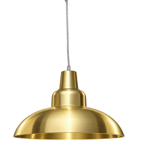 (Latão - Especiais) Pendente ROMI Ø 36cm Golden Art T765LT – Design Sofisticado