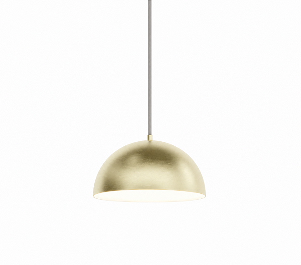 (Pintura) Pendente SFERA Ø 20cm Golden Art T800-20PI com Cúpula em Alumínio –