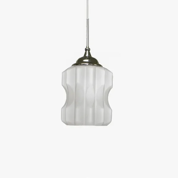 Pendente SOLLY com Vidro Branco e 1 Soquete G9 – Golden Art Iluminação T10048BR