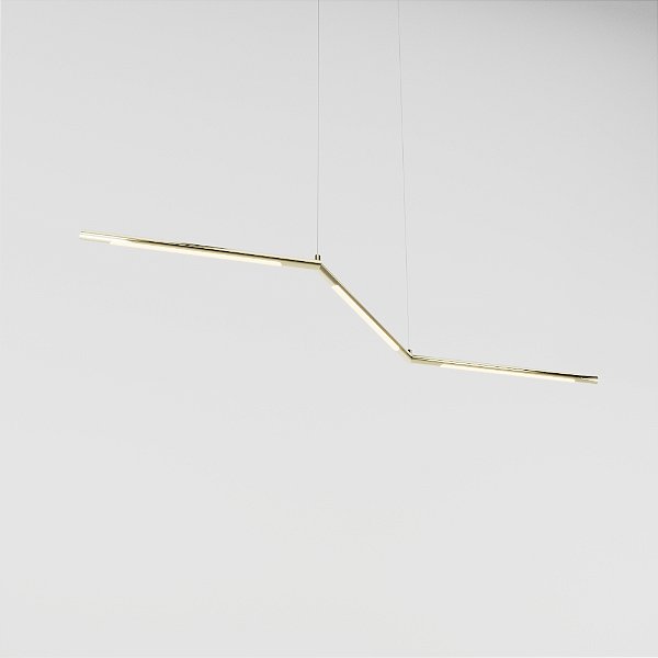 Pendente ZEIZ com LED 15W 2700K em Latão – Golden Art Iluminação T2840PI