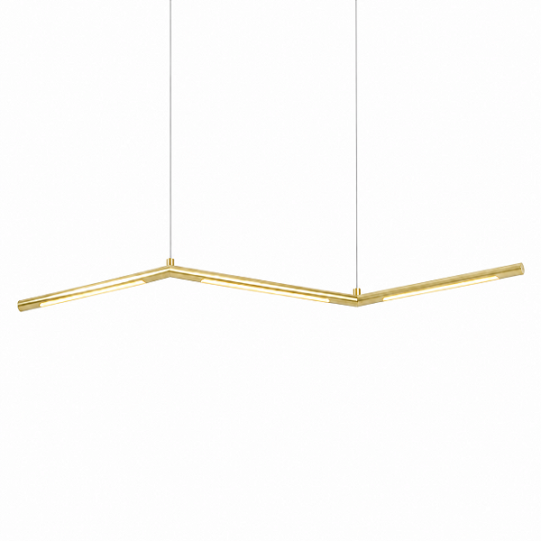 (Latão - Especiais) Pendente ZEIZ em com LED 15W 2700K – Golden Art Iluminação T2840LT