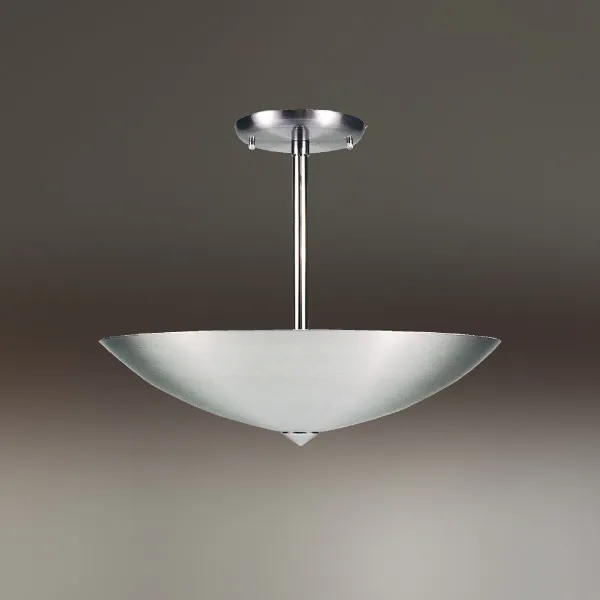 Plafon BACIA com Haste 34 cm Pintura – Design Moderno Golden Art T260PI