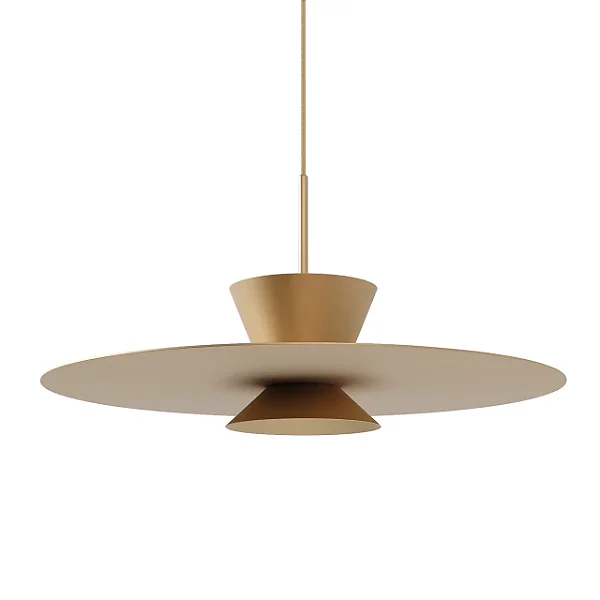 Pendente Tule Ø60cm x 25cm – 1x MR16 | Usina Design Iluminação 25120-60