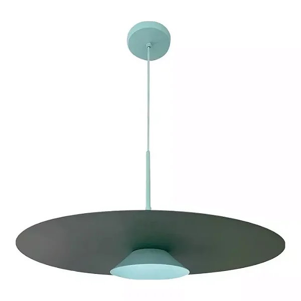 Pendente Tule Ø50cm x 25,6cm – 1x MR16 | Usina Design Iluminação 25119-50