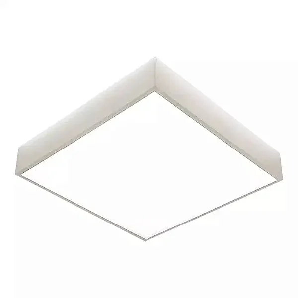 Plafon Mold LED 27x27cm – LED Integrado 24W 3000K | Usina Design Iluminação 19710-27LED3