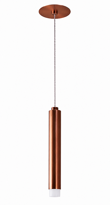 Pendente Cross LED Ø2,8cm x 15,4cm – Cabo Eletrificado – LED Integrado 5W 4000K | Usina Design Iluminação 19742-1LED4