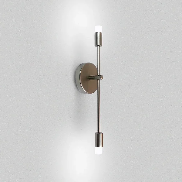 Arandela Cross LED 44,9cm – LED Integrado 10W 3000K | Usina Design Iluminação 19743-2LED3