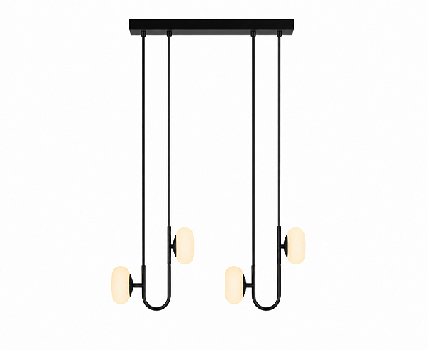 Pendente Ares LED 32cm – LED Integrado 20W 4000K | Usina Design Iluminação 19755-4LED4