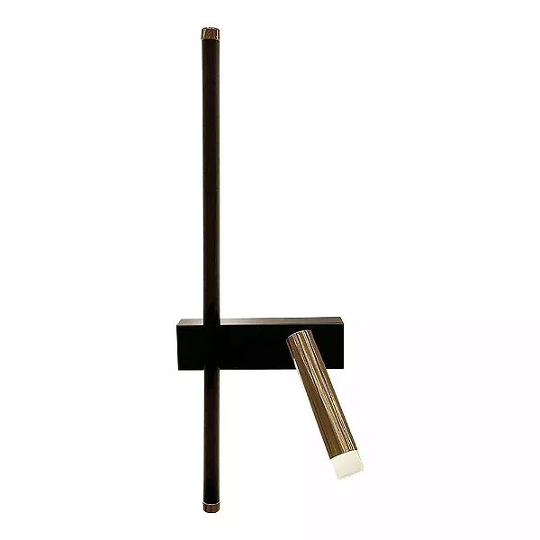 Arandela Let LED Direita 50,2cm – LED Integrado 18W 3000K | Usina Design Iluminação 19776-500DLED3