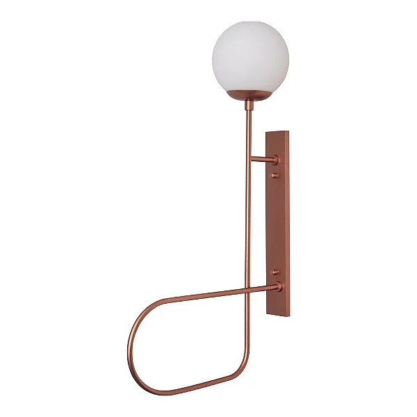 Arandela Trombone Globo Ø20cm E27 | Usina Design Iluminação 25021-20