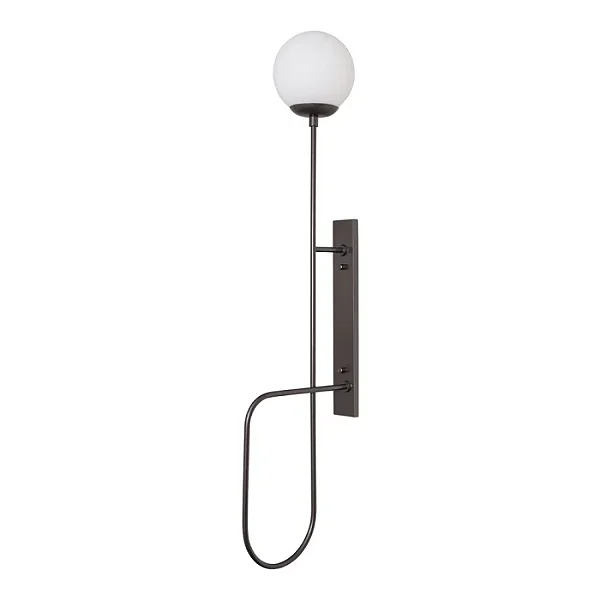 Arandela Trombone Globo Ø14cm E27 | Usina Design Iluminação 25022-14