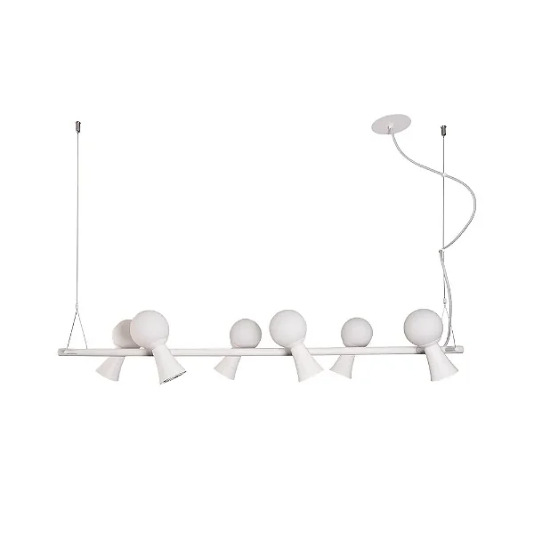 Pendente Dirham 6xG9 + 6xMR16 | Usina Design Iluminação 25050-6