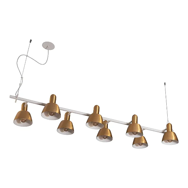 Pendente Frida 8xE27 | Usina Design Iluminação 25060-8
