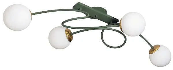 Plafon Tie 4xG9 | Usina Design Iluminação 25105-90
