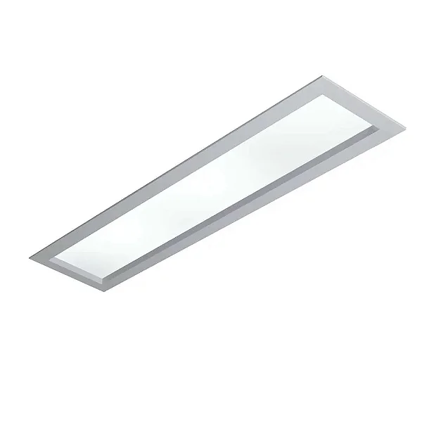 Embutido Magnum Retangular T8 LED 60cm Design Moderno 3608-65F