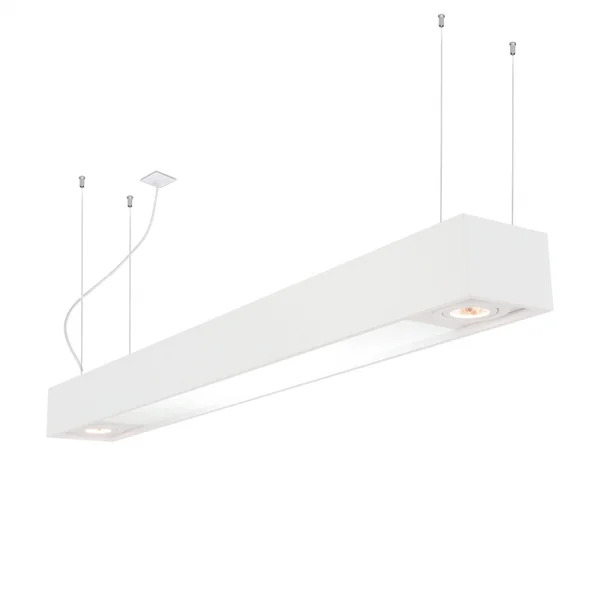 Pendente Tropical Usina Design Chumbador ou Rayon 4x T8 LED 120cm + 2x PAR20 4016-150FPAR