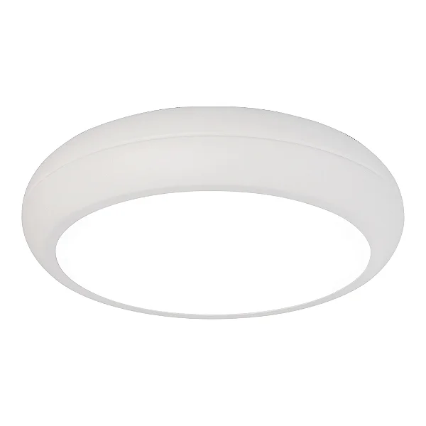 Plafon Ring Ø400x100mm com 3 Soquetes E27 – Iluminação Moderna para Ambientes Residenciais 4190-40