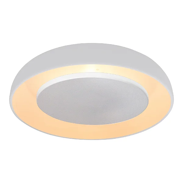Plafon Plutão Ø500x90mm com 3 Soquetes E27 G45 – Iluminação Moderna para Ambientes Amplos 4203-50