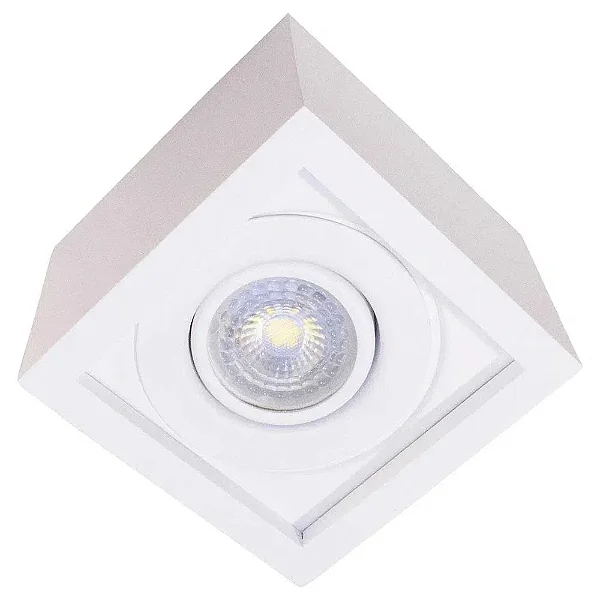 Plafon Premium Quadrado 180x180mm para AR111 – Iluminação Técnica de Alto Impacto 4504-18