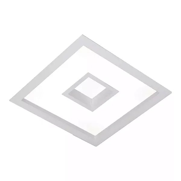 Embutido Cherry Quadrado 475x475x100mm com 8 Soquetes E27 – Iluminação Decorativa de Alto Desempenho 4542-50