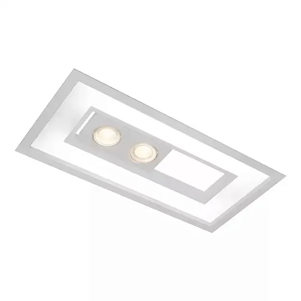 Embutido Focus Retangular 305x635x100mm com Iluminação em Um Lado, T8 LED e MR16 4556-65