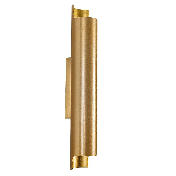 Arandela Cana com Canopla Centralizada Ø38x350x55mm para 2 MR11 – Iluminação Direcionada Minimalista 5815-35