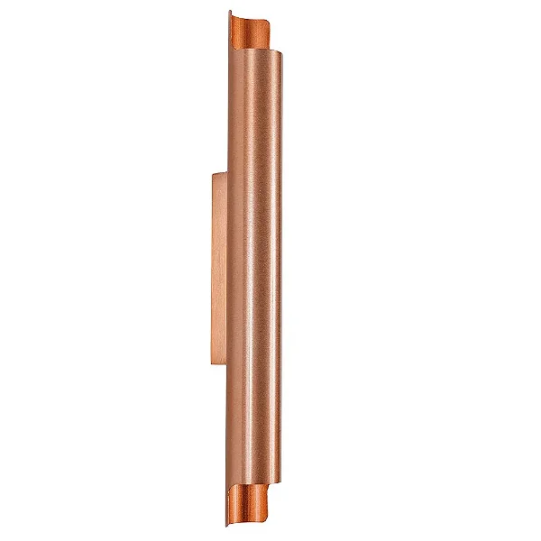 Arandela Cana com Canopla Centralizada Ø58x450x74mm para 2 MR16 – Iluminação Direcionada Minimalista 5816-45