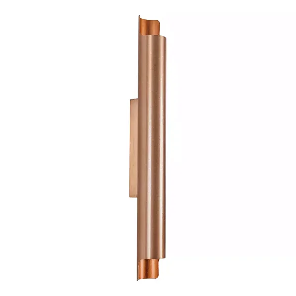 Arandela Cana com Canopla Centralizada Ø76x450x93mm para 2 PAR20 – Iluminação Direcionada Minimalista 5817-45