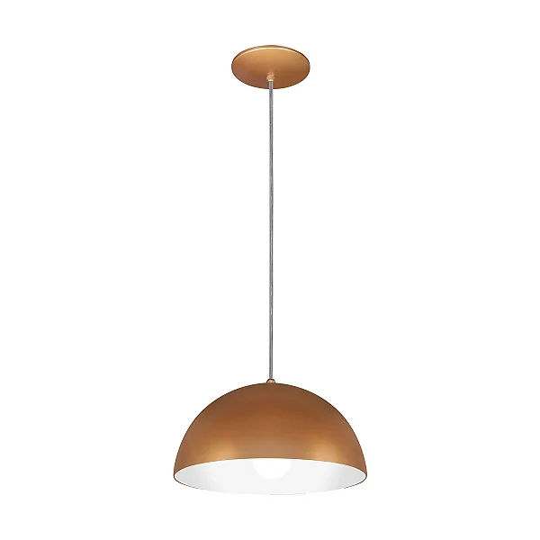 Pendente Balón sem Difusor Ø400x200mm para 1 E27 – Iluminação Decorativa Moderna 16015-40