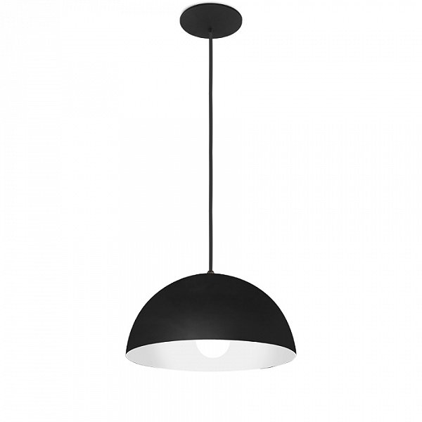 Pendente Balón sem Difusor Ø600x290mm para 1 E27 – Iluminação Decorativa Moderna 16015-60