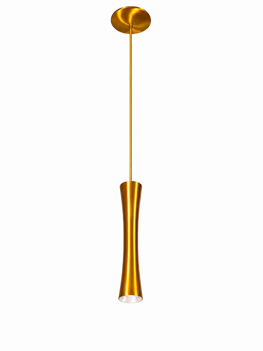 Pendente Corneta Ø70x300mm para 1 MR16 – Iluminação Decorativa Direcionada 16095-30