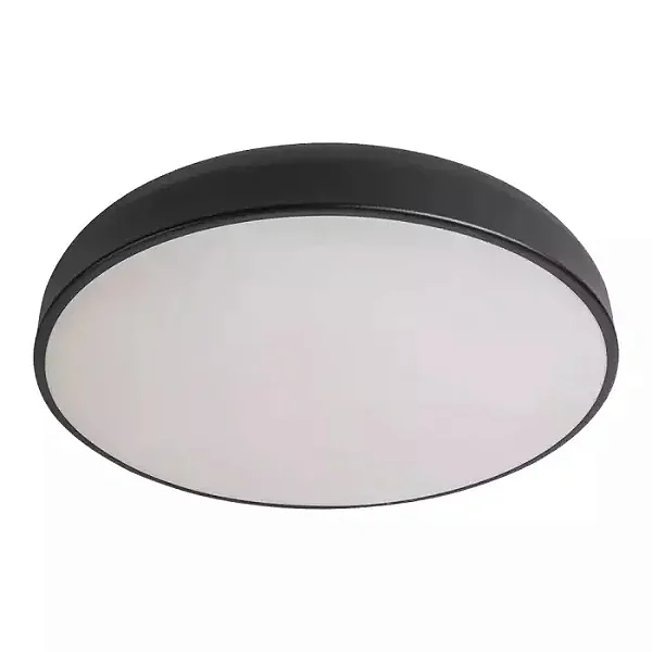 Plafon Bis LED com Difusor Convexo Ø505x104mm 56W 3000K 3640lm Bivolt – Iluminação Moderna 16800-50LED3