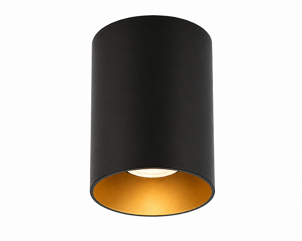 Plafon Ducto Ø100mm para MR16 Ø100x130mm – Iluminação Direcionada Moderna 16255-13