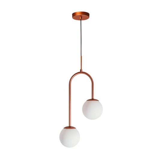 Pendente Pêndulo com Tubo Ø12,7mm e 2 Soquetes G9 – Iluminação Decorativa Contemporânea 16496-81