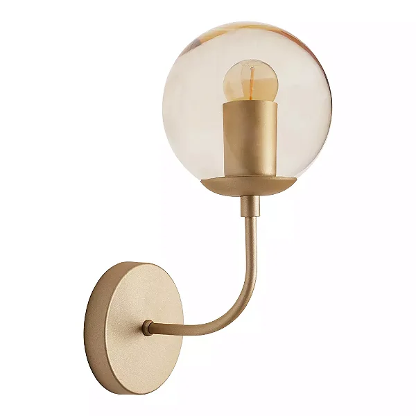 Arandela Soul com Globo Ø140mm para E27 G45 – Iluminação Decorativa Contemporânea 16534-1