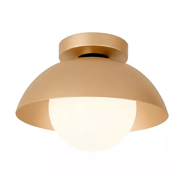 Plafon Bibelô Globo Ø200 com Anel Preto Ø320x203mm para Lâmpada E27 16706-25P