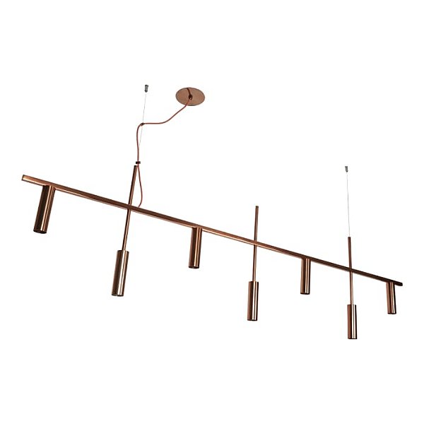 Pendente Platinum Usina Design Linear 38x1700x445mm 7 MR11 16930-170