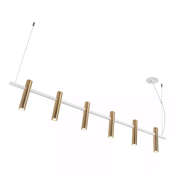 Pendente Cravo Usina Design 38x1300x200mm 6 MR11 16970-6