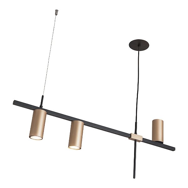 Pendente Sonda Usina Design 57x850x280mm 3 MR16 16980-3