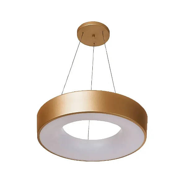 Pendente Dândi Usina Design LED Ø440x90mm 20,5W 3000K 2035lm Bivolt 19002-44LED3
