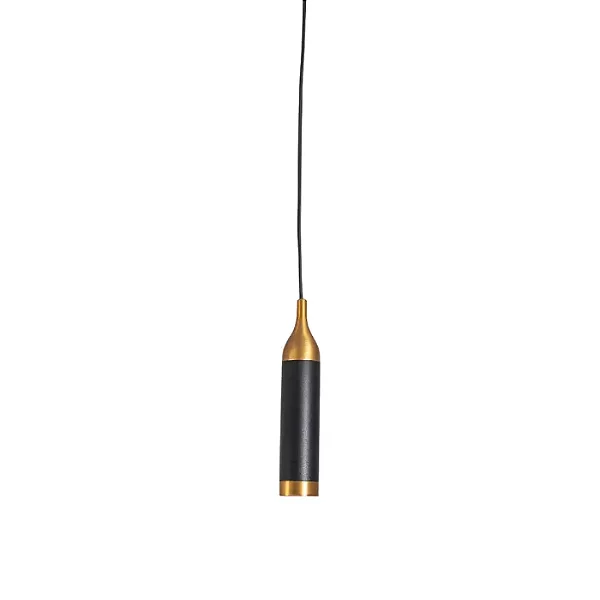 Pendente Beer Usina Design LED 3W 3000K 230lm Bivolt com Canopla de Gesso Ø28x200mm 19371-24LED3