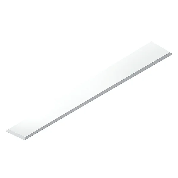 Embutido no Frame Lés Usina Design Retangular para Lâmpada T8 LED 60cm 30112-62F