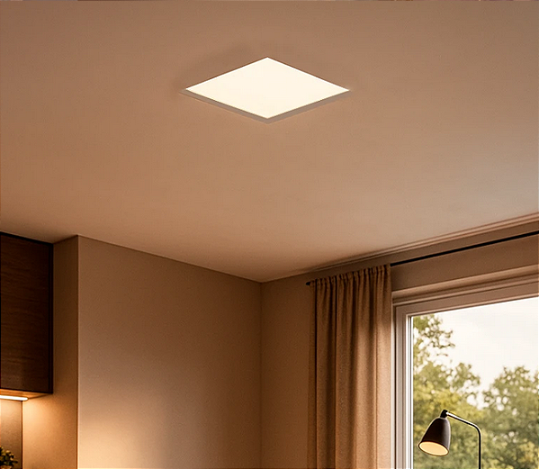 Embutido no Frame Lés Usina Design Quadrado LED 56W 3000K 30100-30LED3
